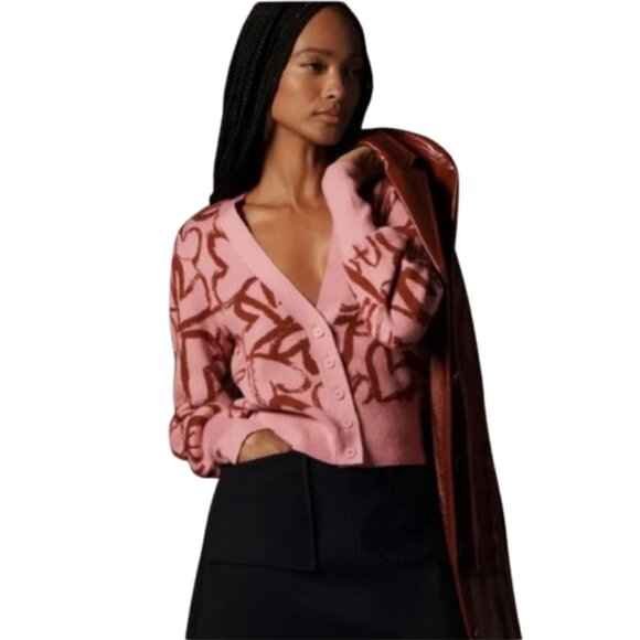 Maeve Sweaters - Women's XS Anthropologie Maeve V-Neck Cardigan Sweater